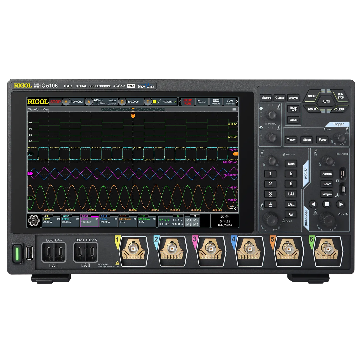 MHO5106 - цифровой осциллограф