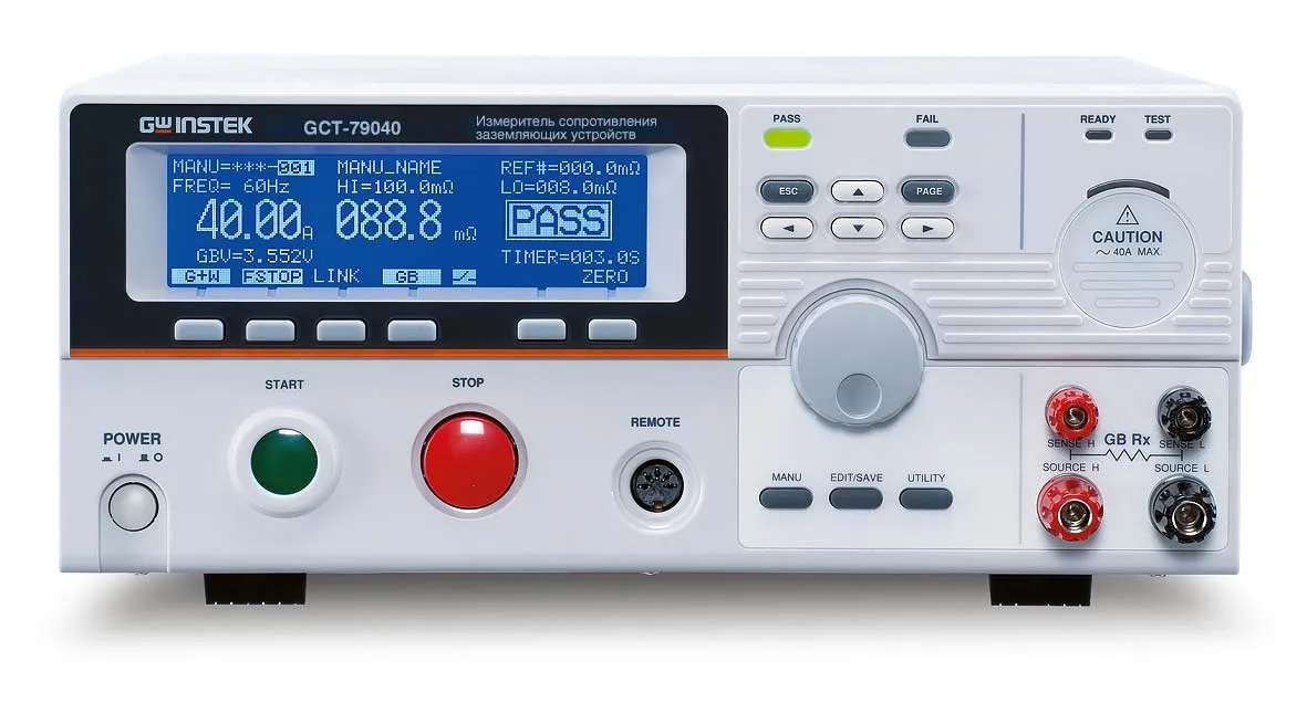 GCT-79040 - измеритель сопротивления заземляющих устройств