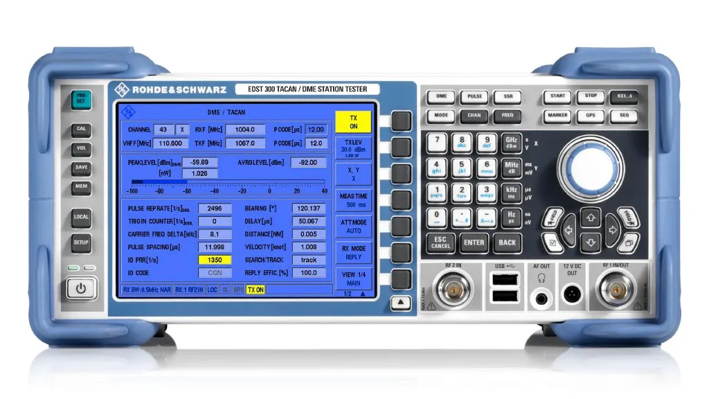 EDST300 - Тестер наземных станций TACAN/DME Rohde&Schwarz от 960 МГц до 1215 МГц