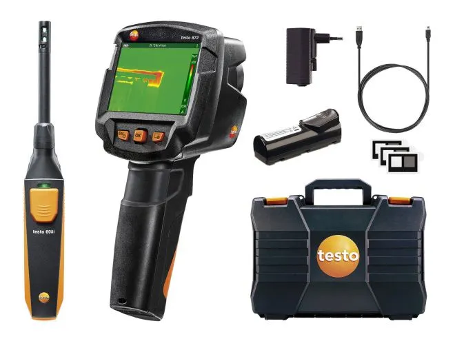 testo 872 - Тепловизор + смарт-зонд 605i