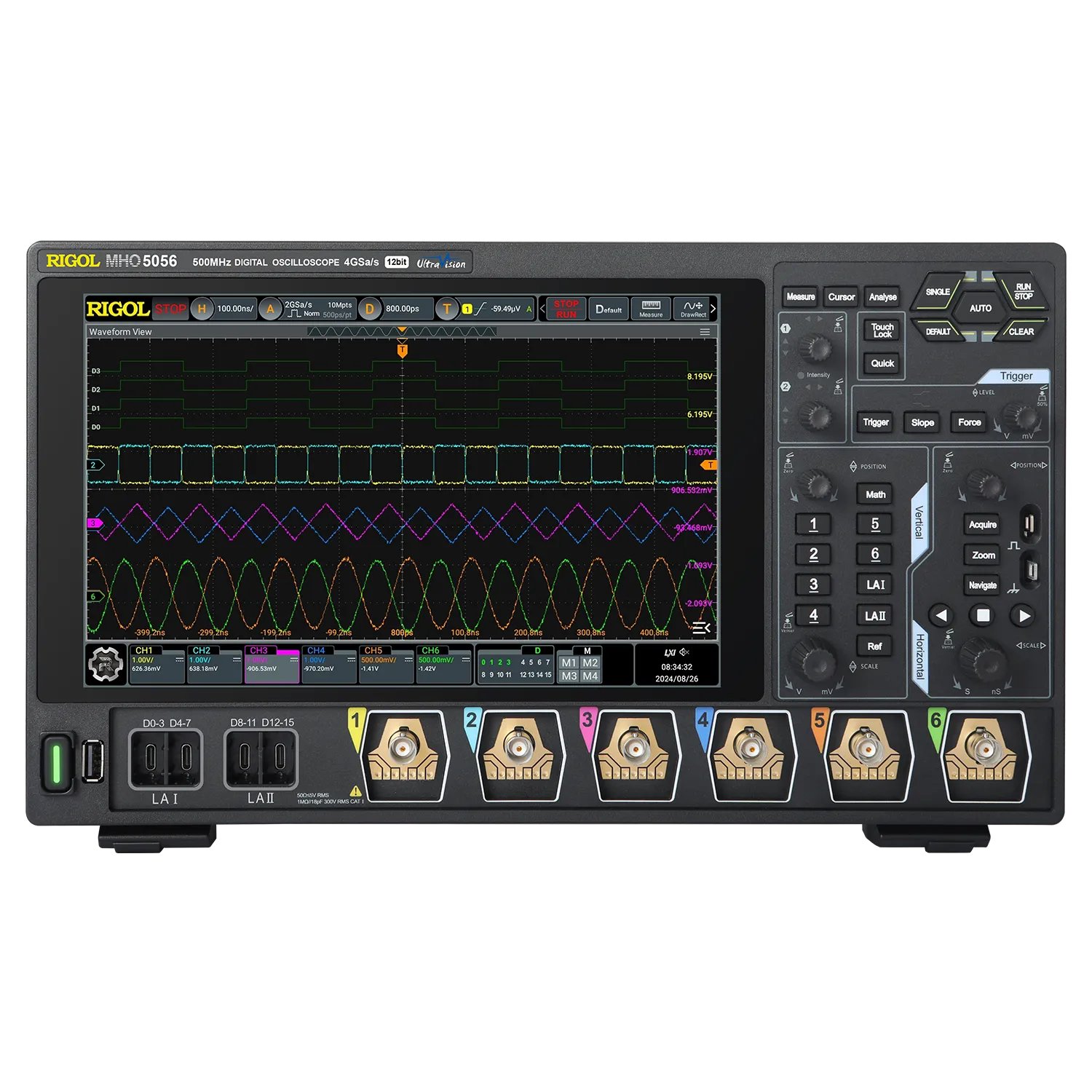 MHO5056 - цифровой осциллограф