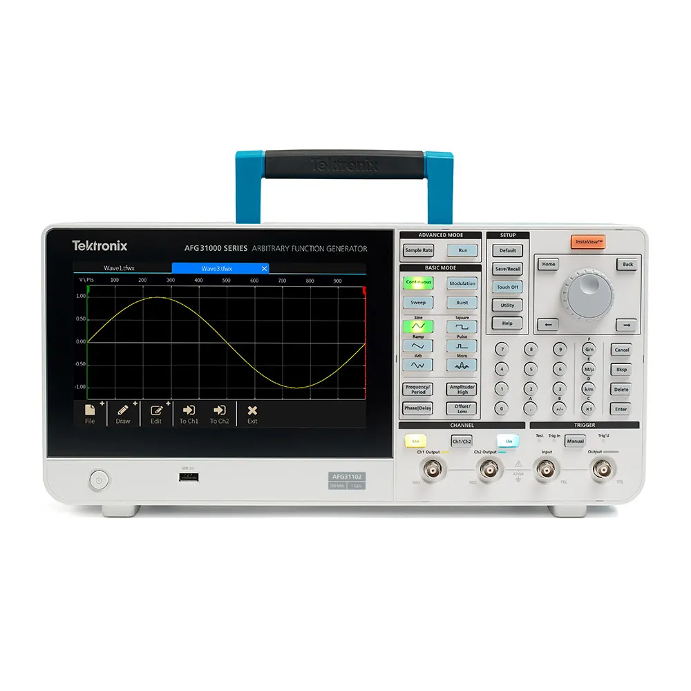 AFG31102 - Генератор сигналов Tektronix, 2 канала, 100 МГц