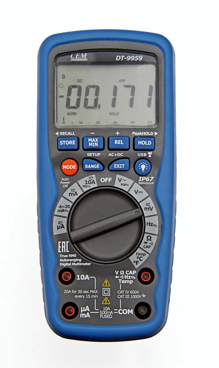 DT-9959 - Мультиметр цифровой True RMS