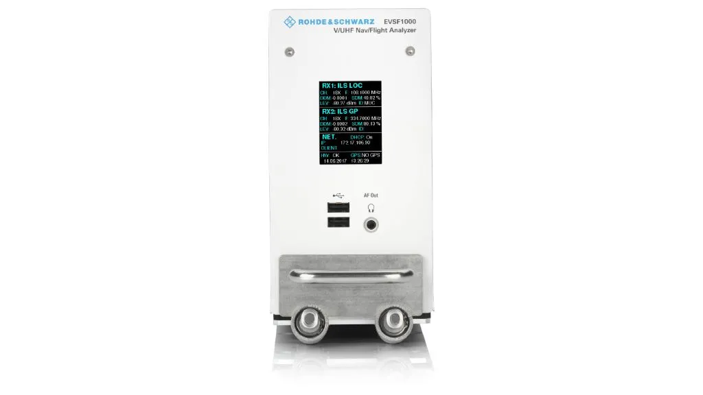 EVSF1000 - Анализатор аэронавигационных систем Rohde&Schwarz в диапазоне частот от 70 МГц до 410 МГц