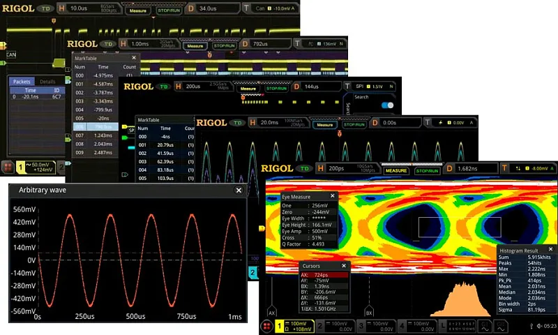 MSO8000-BND - Пакет опций для для осциллографов Rigol серии MSO8000