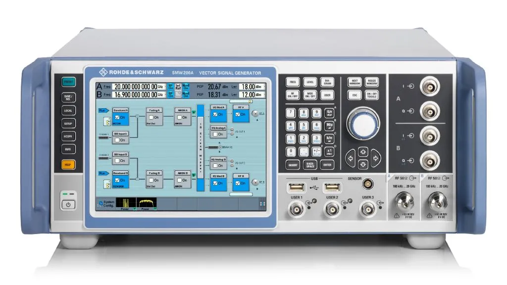 SMW200A с опцией SMW-B2031 - векторный генератор сигналов от 100 кГц до 31,8 ГГц