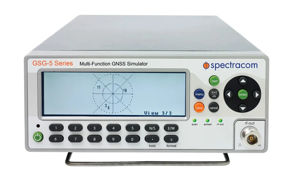 GSG-5 - имитатор сигналов ГНСС ГЛОНАСС/GPS/ GALILEO/SBAS