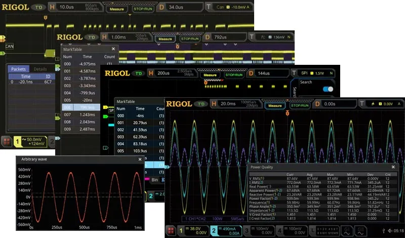 MSO5000-BND - Пакет опций для осциллографов Rigol серии MSO5000