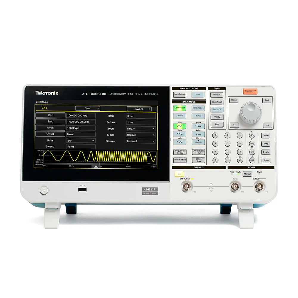 AFG31151 - Генератор сигналов Tektronix, 1 канал, 150 МГц