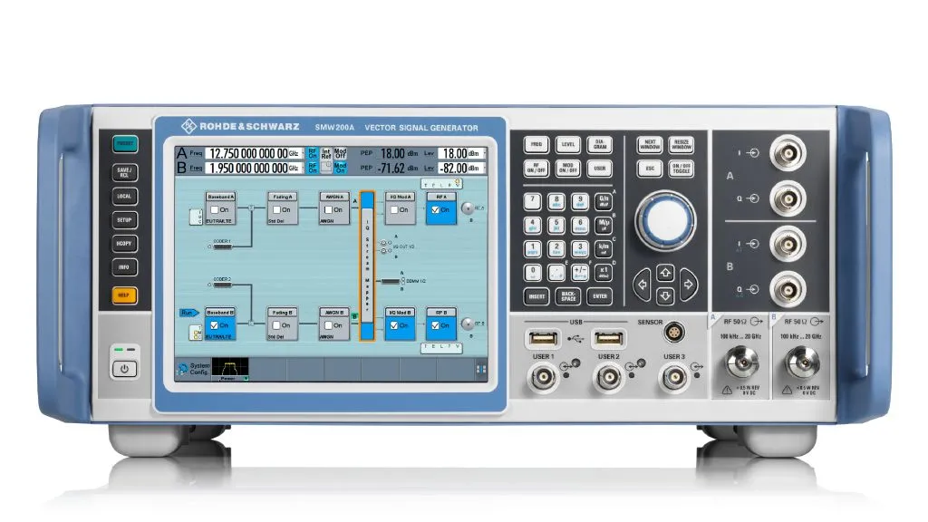 SMW200A с опцией SMW-B1031 - векторный генератор сигналов от 100 кГц до 31,8 ГГц