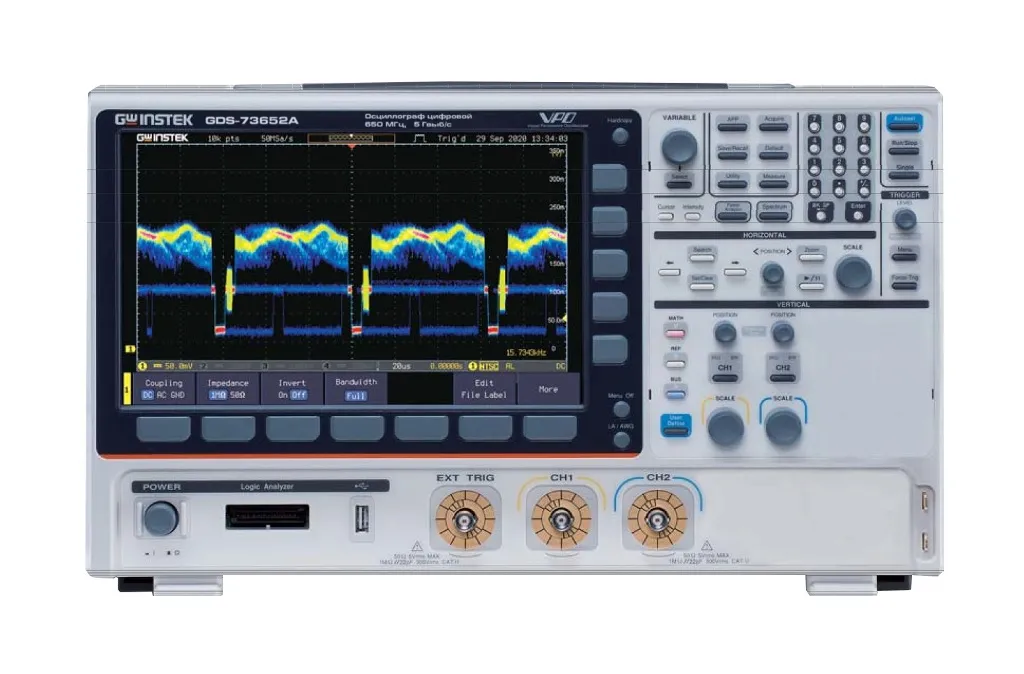 GDS-73652A - осциллограф цифровой 650 МГц