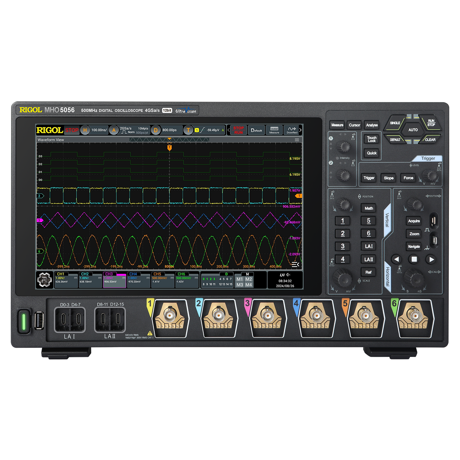 MHO5056 - цифровой осциллограф