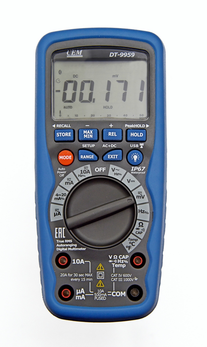 DT-9959 - Мультиметр цифровой True RMS