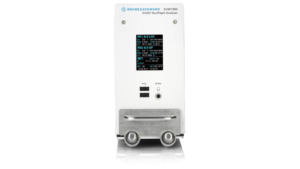 EVSF1000 - Анализатор аэронавигационных систем Rohde&Schwarz в диапазоне частот от 70 МГц до 410 МГц