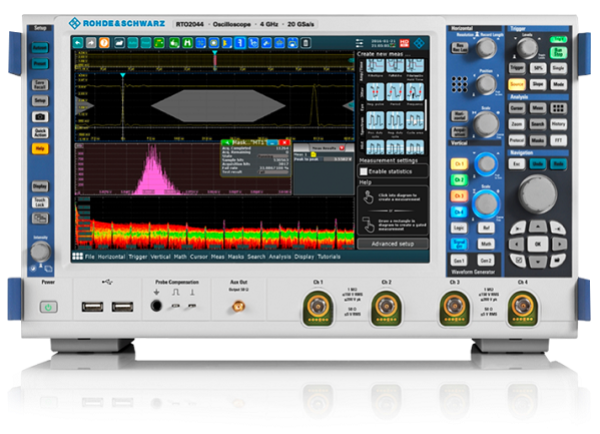 RTO1044 - Цифровой осциллограф Rohde & Schwarz 4 ГГц, 4 канала