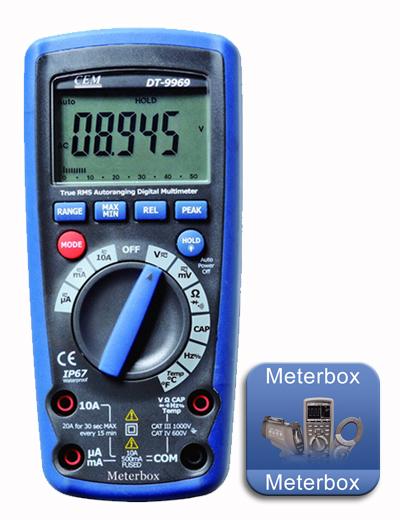 DT-9969 - Мультиметр цифровой True RMS