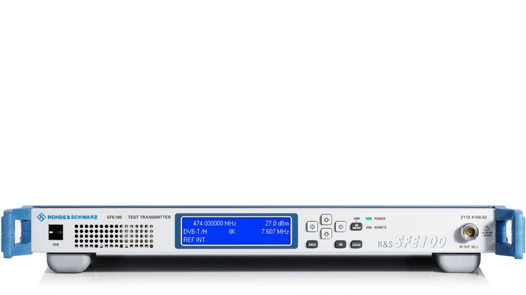 SFE100 - Тестовый генератор вещательных сигналов R&S от 100 кГц до 2,5 ГГц