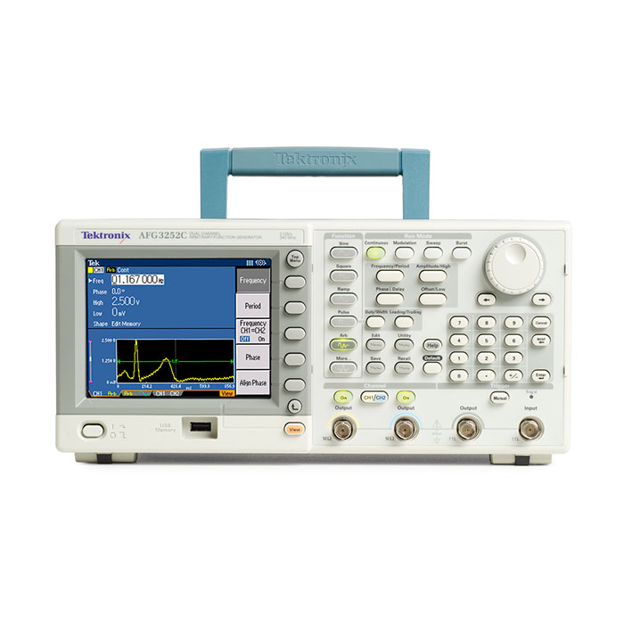 AFG3252C - Генератор Tektronix, 240 МГц, 2 канала