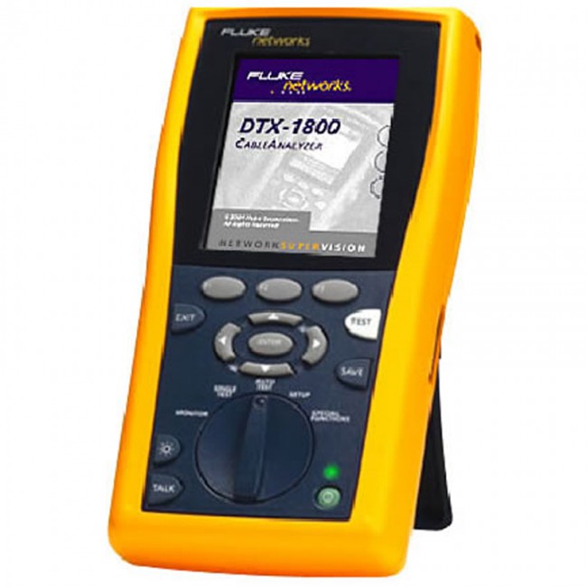 Fluke DTX-1800 - кабельный тестер для сертификации СКС